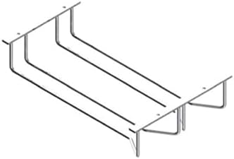 Kadeh Askısı (2 Bölmeli)-Krom