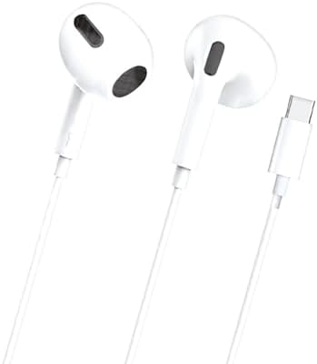 Type-C Kulak İçi Kablolu Kulaklık Beyaz