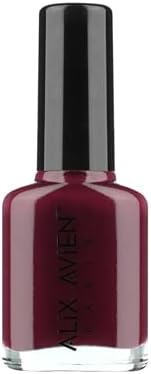 ALIX AVIEN Bordo Oje 107 - Yüksek Pigmentli Uzun Süreli Kalıcılık Hızlı Kuruma - Nail Lacquer 107