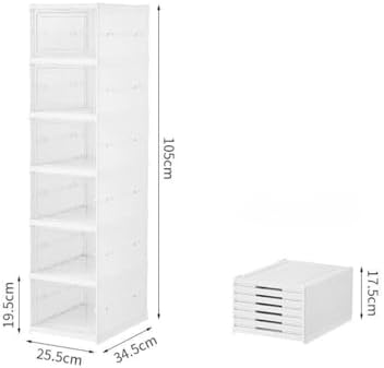 6 Raflı Çok Amaçlı Katlanabilir Dolap, ve Raf