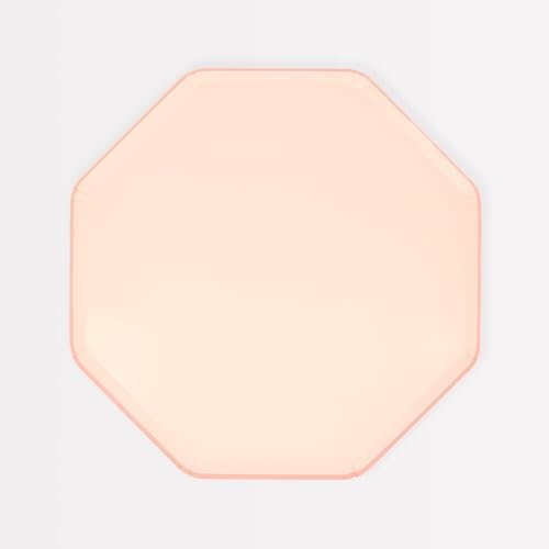 - Ballet Slipper Pink Plates - Ballet Rengi Tabaklar (M) (x8)