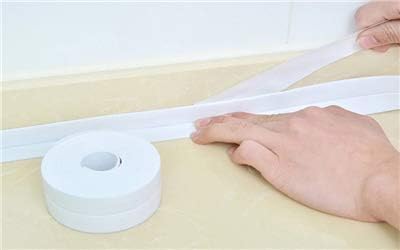 -BEYAZ Su Sızdırmaz Lavabo Kenar Bandı (KUTUSUZ)(3.2m)