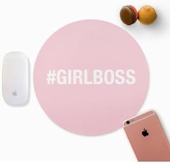 Girlboss Hashtag Tasarımlı Hediye Mousepad - Mouse Pad - Fare Altlığı