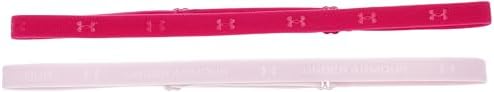 Under Armour Kadın W's Adjustable Mini Bands Saç Bandı Pembe Tek Beden