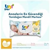 Uni Baby Yenidoğan Islak Mendil 18'li 720 Yaprak, Beyaz