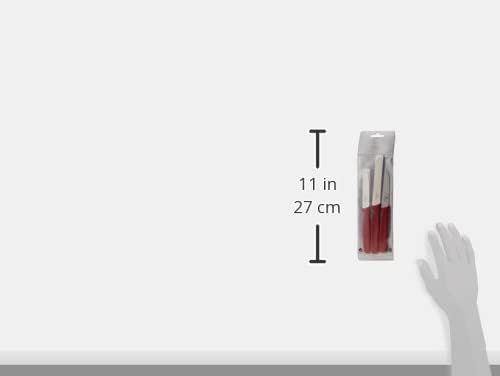 5.1111.3 3'lü Kırmızı Soyma Bıçağı Seti