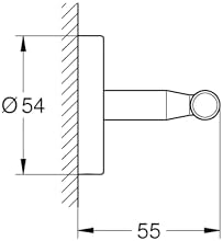 Baucosmopolitan Havlu/Bornoz Askılığı 40461001