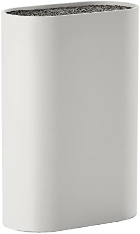 Singles bıçak bloğu, bıçaksız, 17 x 9 x 24 cm, sıcak gri