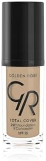 Golden Rose Total Cover 2In1 Foundation&Concealer No:06 - Fondöten