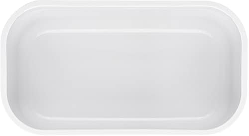 Fresh & Save Vakumlu Yemek Taşıma Kabı, S, Plastik, Beyaz-Akdeniz Mavisi