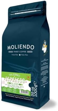 Moliendo Finest Coffee Salerno Espresso Blend Kahve (Çekirdek) 1000 g