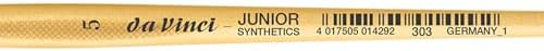 Da Vinci Junior Sentetik Yuvarlak Hobi Fırçası Seri 303 N: 5