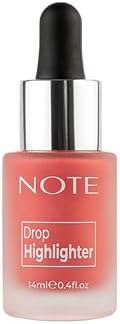 Note Drop Highlighter 01 Pearl Rose Işıltılı Likit Aydınlatıcı