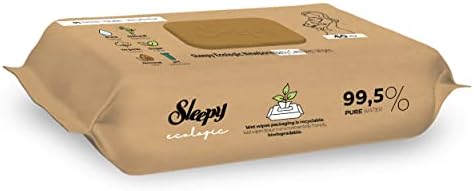 SLEEPY Ecologic Yenidoğan Islak Bebek Bakım Havlusu 12x5x40 (2400 Yaprak)