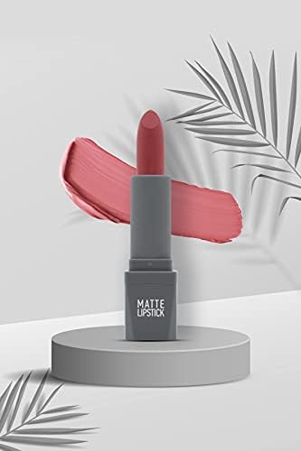 Yoğun Renk Veren Uzun Süre Kalıcı Nemlendirici Kadifemsi Mat Ruj - Matte Lipstick 415 Dusty Pink