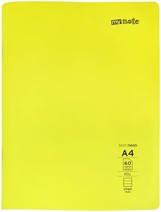 MYNOTE Text NEO 3'lü Defter Seti A4 60 yp 2Ç/1K