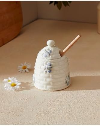 madame coco Rusty Bal Kavanozu, Mavi/Beyaz