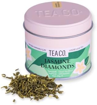 TEA CO. Green Tea Jasmine 25gr Teneke Kutu
