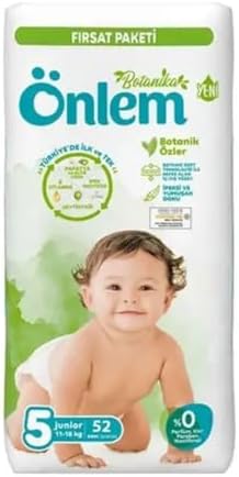 Önlem Botanika Bebek Bezi Fırsat Paketi Junior 52 Adet