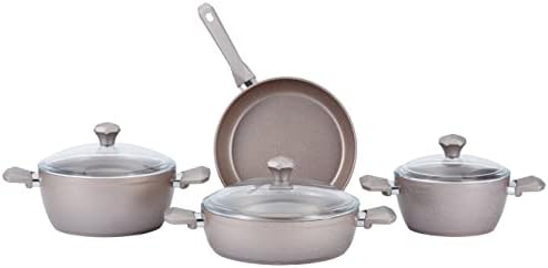 71250350 7 Parça Graniks Tencere Seti, Rosegold