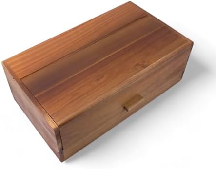 Akasya Ekmek Kutusu Ekmek Dolabı 40 * 23 * 14cm, Ekmek Sepeti Sandığı, Ekmeklik, Çok Amaçlı Akasya Kutu