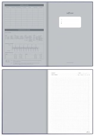 Le Ofis Defter Kareli Gri