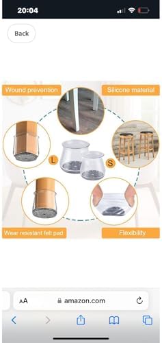 24 Adet Yarı Saydam (2cm–2,5cm) Beyaz Silikon Keçeli Ayağı Koruyucu Pabuç Seti