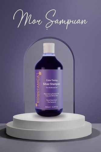 Biobotanica Silver Turunculaşma Karşıtı Mor Şampuan 500 ML