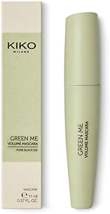 Kiko Milano HACİM VEREN VE KIVIRICI ETKİLİ MASKARA - NEW GREEN ME VOLUME MASCARA 101 PURE BLACK