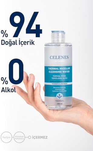 Celenes Thermal Misel Temizleme Suyu Kuru ve Hassas Ciltler (250 ml)