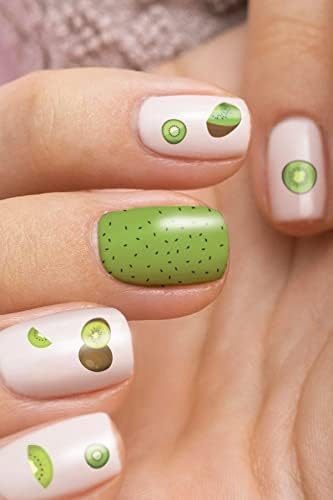 ARTİKEL Kivi Tırnak Dövmesi, Tırnak Tattoo, Nail Art, Tırnak Sticker