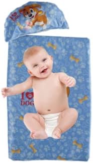 Poo-Poo Alt Açma Bezi Yastıklı Köpekli