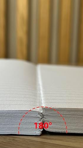 Özel Tasarım Baskılı Kapaklı A5 Çizgili Not Defteri - 180 Derece Açılabilir, Sırtı Dikişli,%100 El İşçiliği, Ofis İçin İdeal, Planlayıcı (Potentilla Neumanniana Kapak Tasarımı)