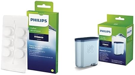 Versuni Espresso Makinesi Bakım Seti (Kahve Yağı Çözücü + Kireç ve Su Filtresi)