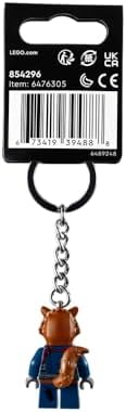 Süper Kahramanlar Roket Rakun Minifigür Anahtarlık 854296, Kahverengi, Small, Kahverengi, S