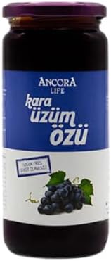 Ancora Kara Üzüm Özü 640 Mililitre