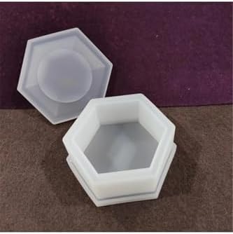 Siliko World Altıgen Şekerlik Epoksi Ve Silikon Kalıbı