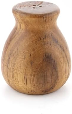 El Yapımı 2'li Bambu ve Akasya Ağacı Tuzluk Karabiberlik Seti – Doğal Ahşap Baharatlık, Şık Sofra Sunumu İçin Estetik ve Fonksiyonel Tasarım (Akasya Ağacı)