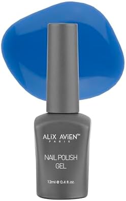 ALIX AVIEN Deniz Mavi Kalıcı Oje 85-Yoğun Renk Veren Jel Oje 12 ml-Nail UV Gel Polish 85