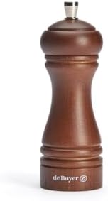 345 tuz değirmeni büyük tuz Beyaz kayın işlemeli/paslanmaz çelik değirmeni koyu mavi 14 cm