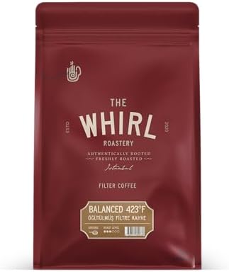 THE WHIRL Filtre Balanced 423°F Öğütülmüş 250 g