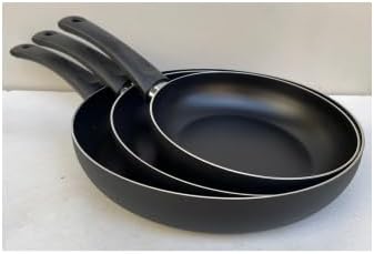 3 Parça Teflon Tava Sahan Seti 16/20/24 Cm Yanmaz Yapışmaz Sahan Seti