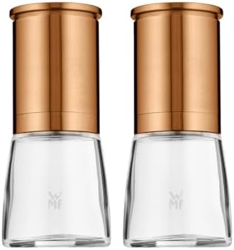 De Luxe Çelik Bakır Baharat Değirmeni Seti