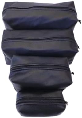 4 Adet, 25, 20, 15 ve 10 cm Uzunluklarında, Yumuşak Yapay Deri, Fermuarlı, Takı, Makyaj Çantası Seti, Organize Çanta,Küçük Özel Eşya Çantaları