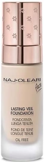 Naj Oleari Lasting Veil Foundation Vanilla 01 Likit Fondöten 20 ml
