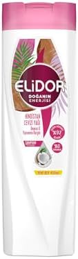 Elidor Doğanın Enerjisi Saç Bakım Şampuanı Hindistan Cevizi Yağı Onarıcı & Yıpranma Karşıtı 500 ml