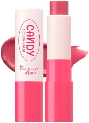 MISSHA Dudakları Nemlendiren Parlak Bitişli Renkli Dudak Balmı A'pıeu The Pure Candy Color Balm No.01 Berry