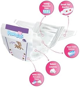 Paddlers Bebek Bezi 6 Numara X-Large 66 Adet (15+Kg) Ekstra Fırsat Paketi