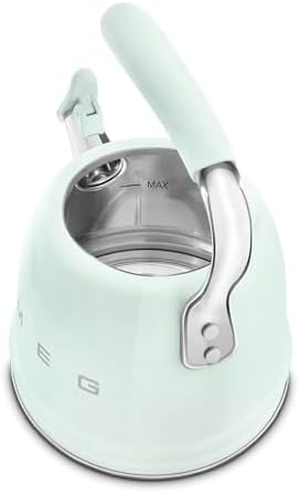 50's Style Set Üstü Düdüklü Kettle Pastel Yeşil 2.3 lt
