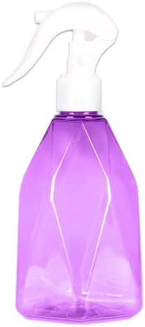 Promosyonca Prizma Desenli Sprey Şişe, Boş Plastik Şişe, Püskürtme Başlıklı (Mor)